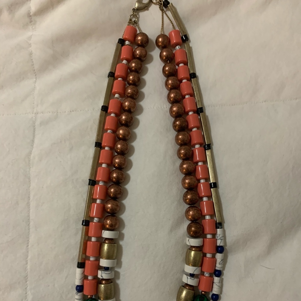Anthropology Strawberry Hill Necklace